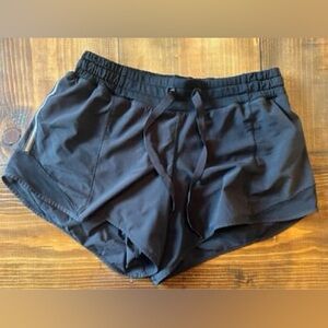 Lululemon size 6 black shorts
